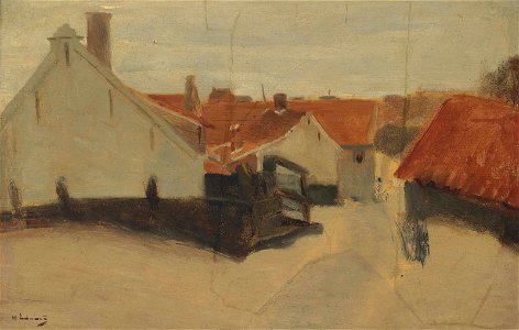 Max Liebermann - Strasse in Scheveningen