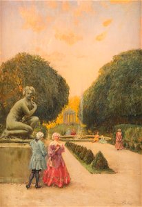 Max Rabes Gesellschaft im Lustgarten