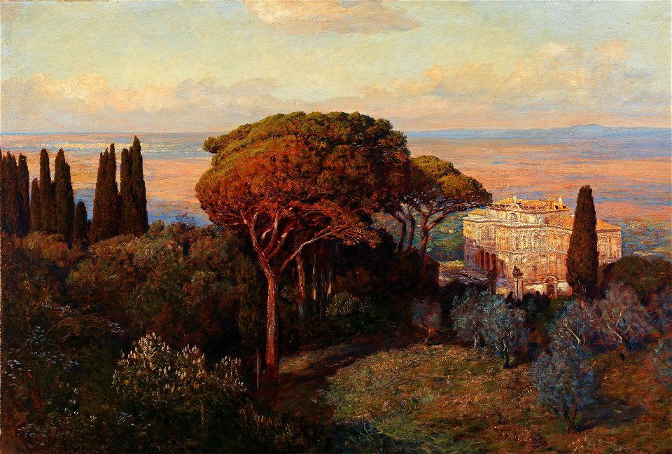 Max Roeder Villa Falconieri 1907