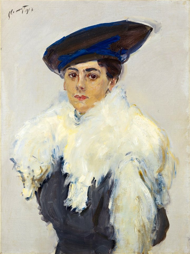 Max Slevogt Frau Lewin (Bildnis Helen Koslowsky-Lewin) 1917