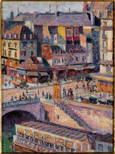 Maximilien Luce - Le pont Saint-Michel et le quai des Orfèvres vers 1905 - P2140 - Musée Carnavalet