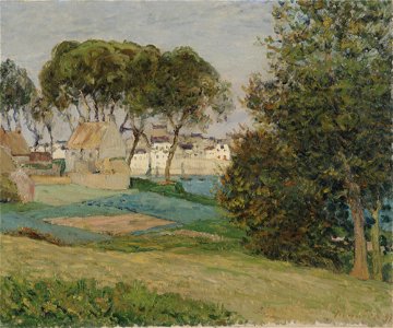 Maxime Maufra - Douarnenez, Paysage d'Octobre - 2000.227.FA - Dallas Museum of Art