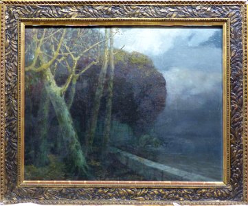 Max Frey, Uferlandschaft 1901
