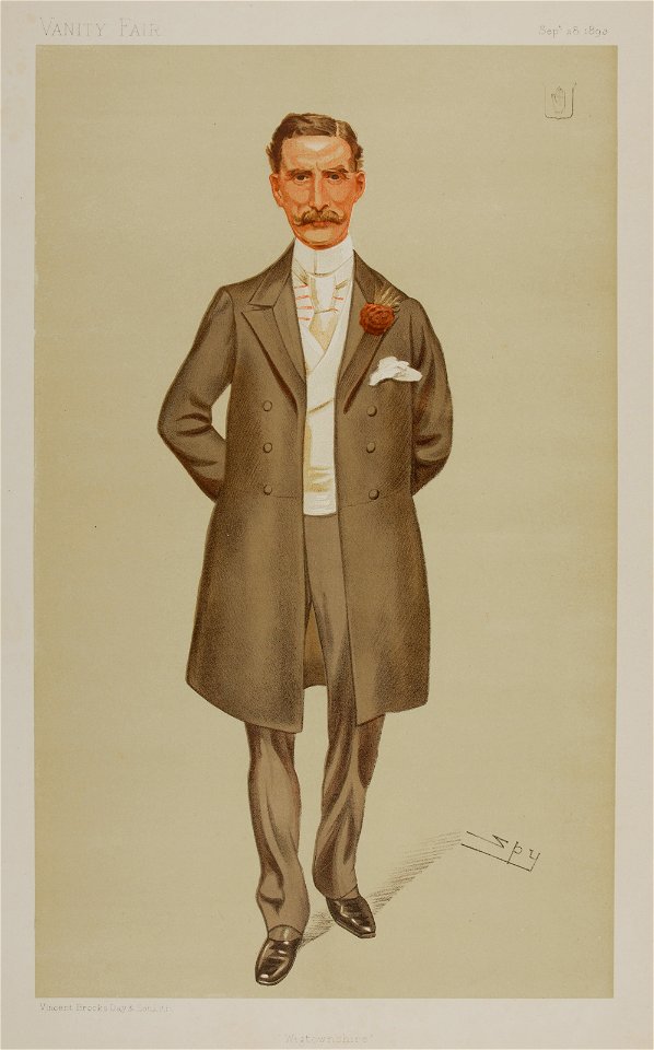 Herbert Eustace Maxwell Vanity Fair 28 September 1893