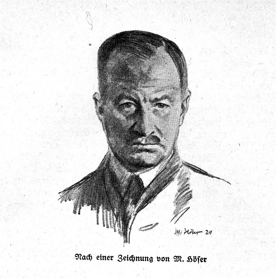 Max von Poosch von M Höser 1923 dgE