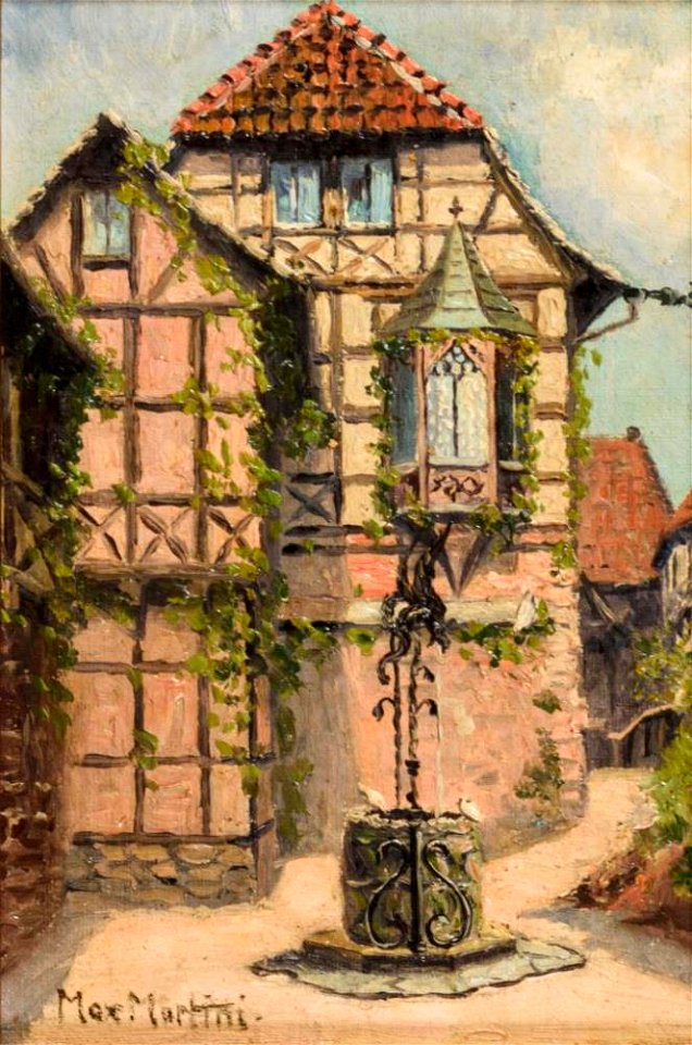Max Martini Wartburg Innnenhof