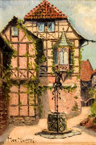 Max Martini Wartburg Innnenhof