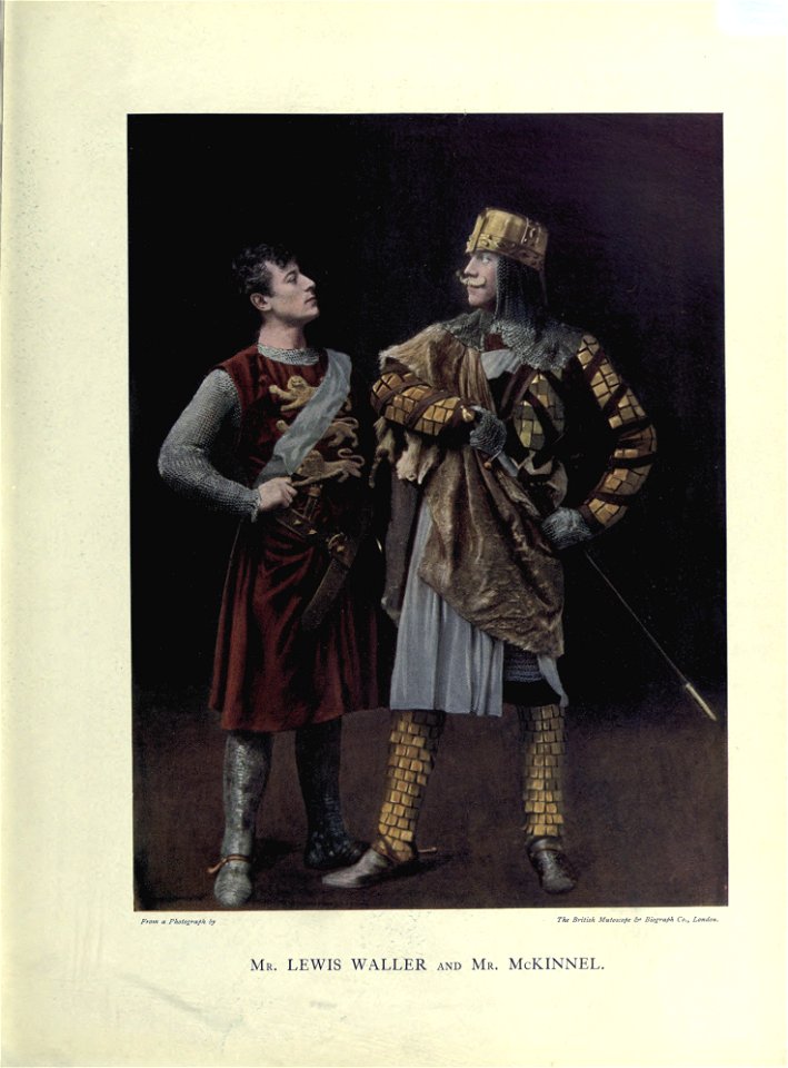 Mr. Lewis Waller and Mr. Norman McKinnel in King John