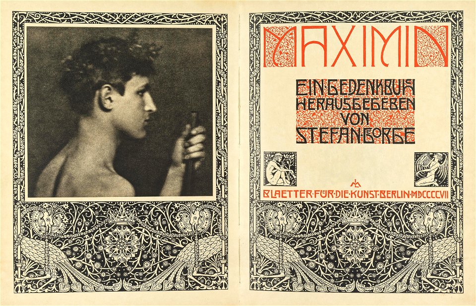 Maximin Gedenkbuch Titel