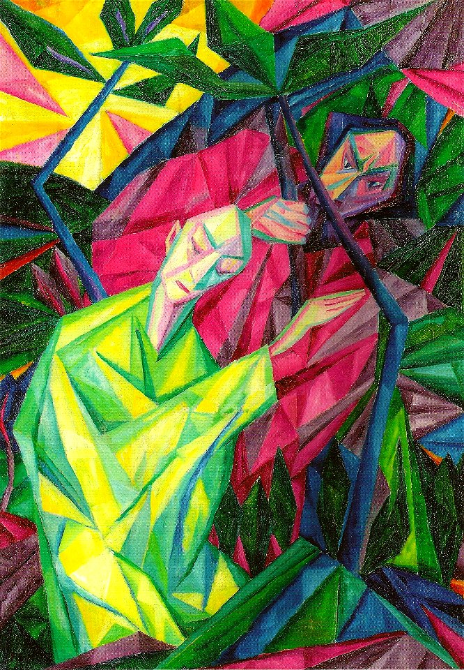Maximilian Reinitz - Buddha und der Räuber 1922