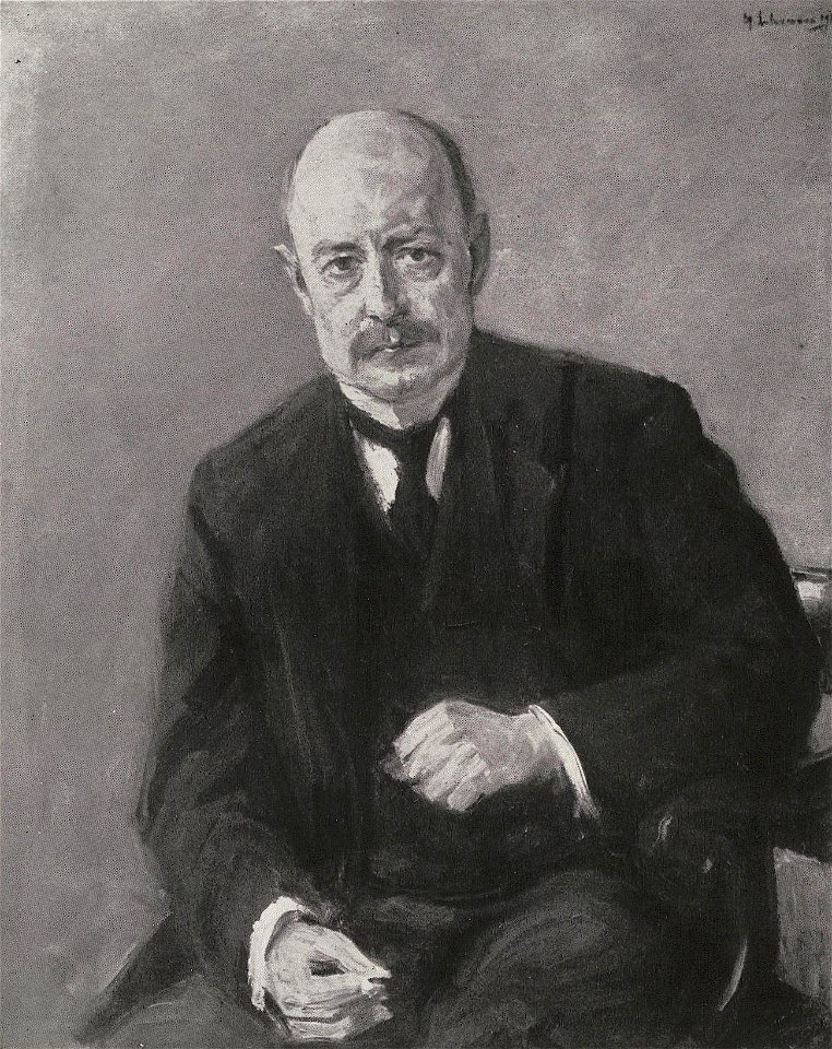 Max Liebermann - Bildnis des Herrn Dr. Fr.
