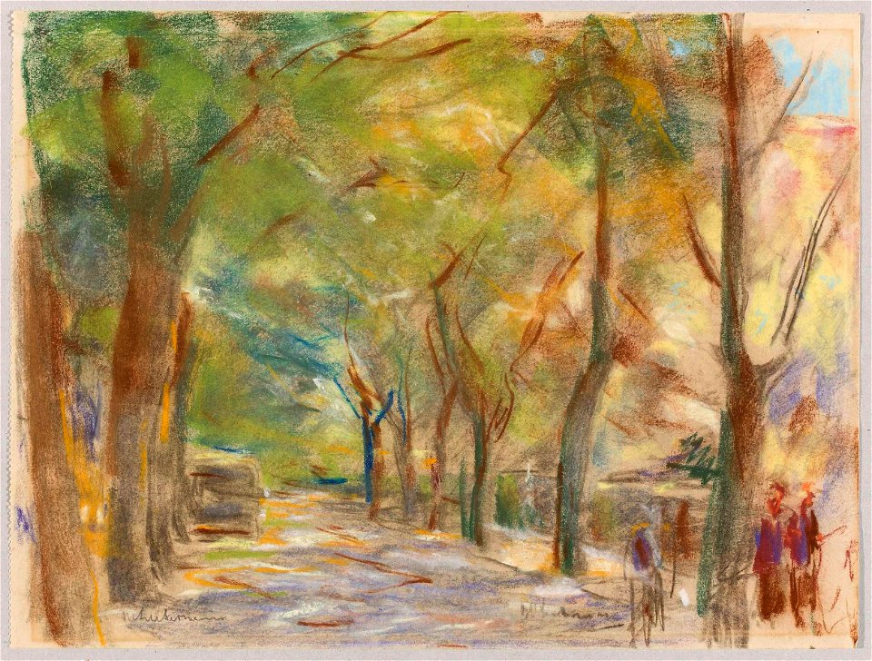 Max Liebermann - Colomierstrasse in Wannsee