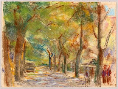 Max Liebermann - Colomierstrasse in Wannsee