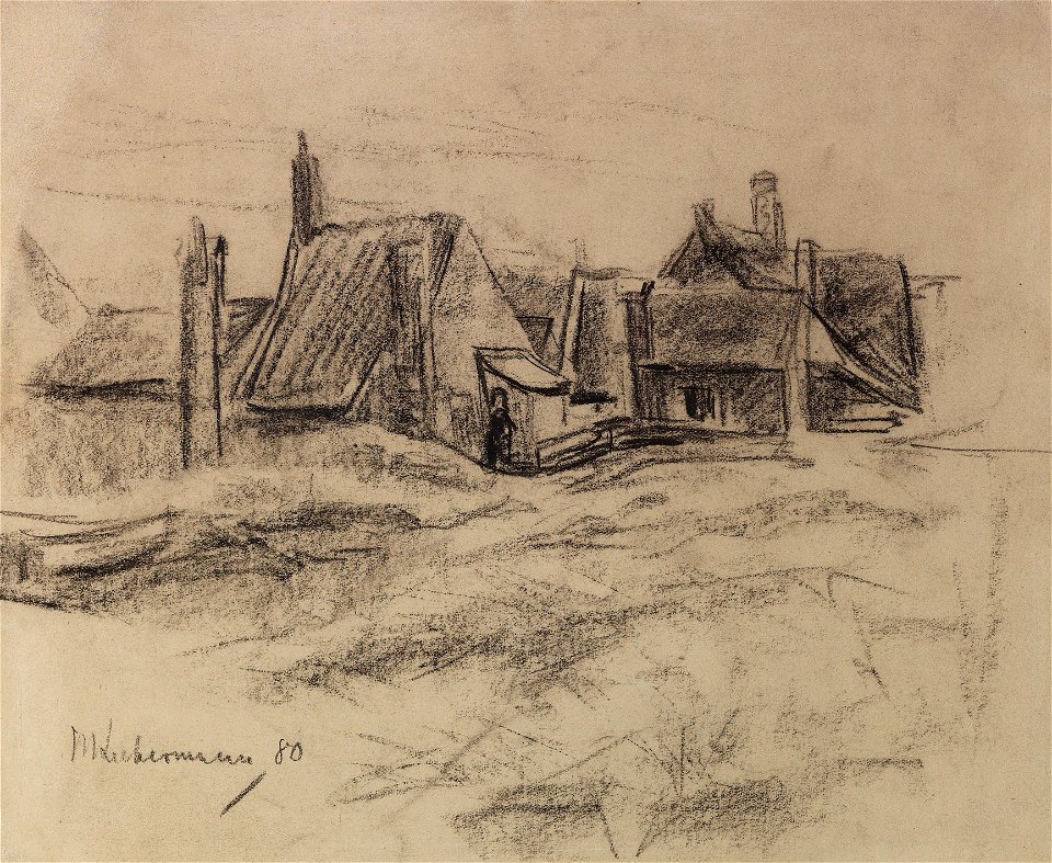 Max LIebermann Bauernhäuser 1880