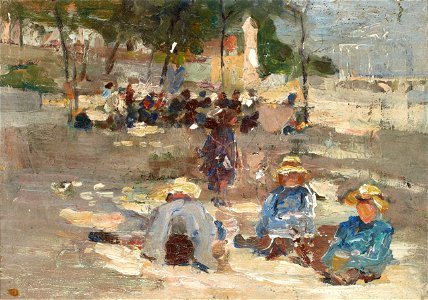 Max Liebermann - Picknick im Park