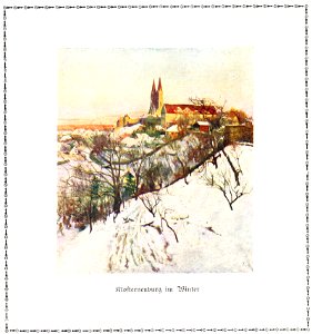 Max von Poosch Klosterneuburg im Winter 1923 dgE