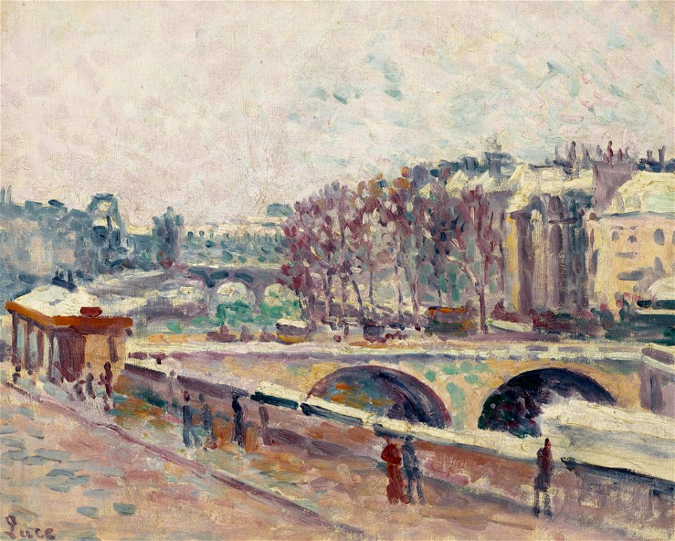Maximilien luce le quai saint-michel012359)