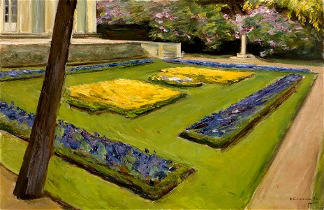 Max Liebermann - Terrace in the Garden near the Wannsee towards Northwest - 2009.549 - Museum of Fine Arts, Houston