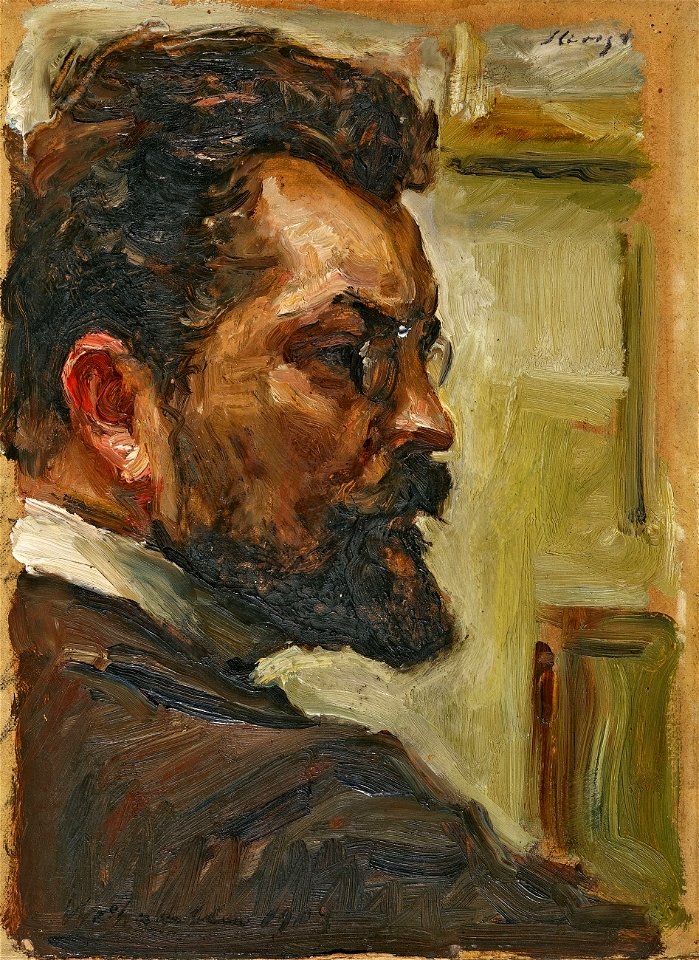 Max Slevogt Selbstbildnis 1903