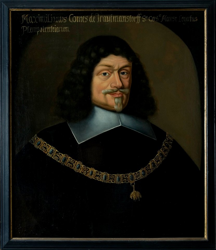 Maximilian von Trautmansdorff, 1584-1650, greve - Nationalmuseum - 15385