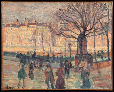 Maximilien Luce - Paysage parisien. Bords de Seine - PPP4702 - Musée des Beaux-Arts de la ville de Paris