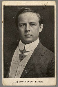 Mr. David Evans, Baritone (5449705)