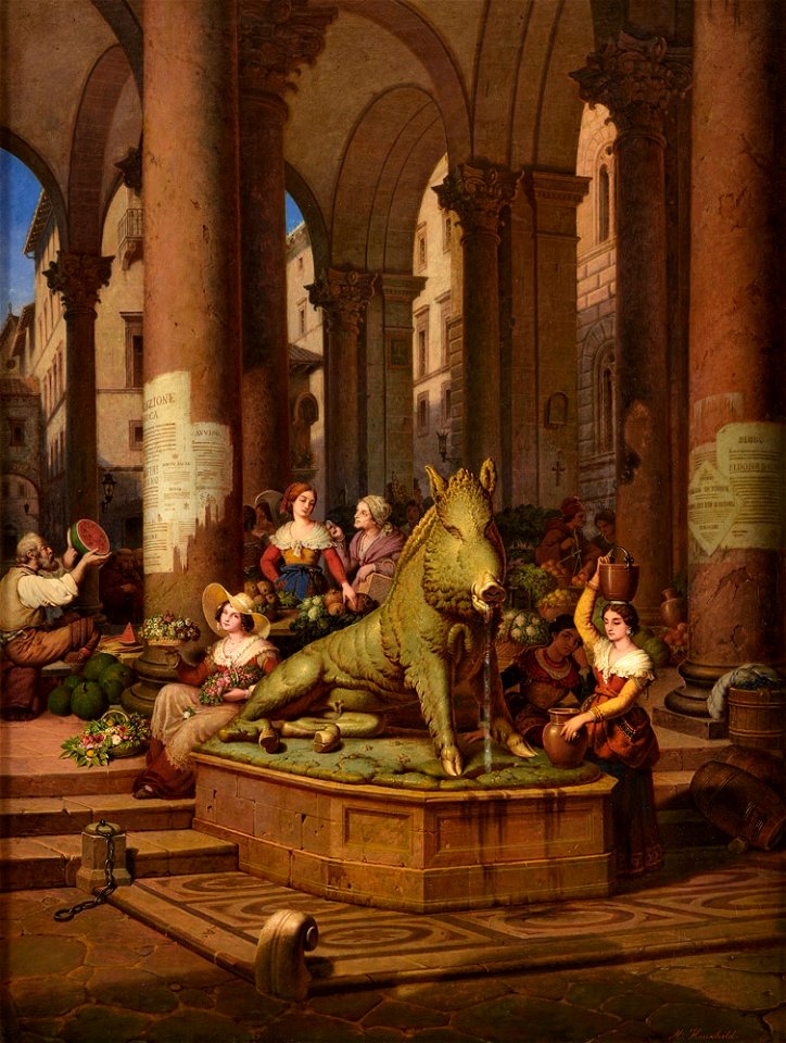 Maximilian Albert Hauschild Fontana del Porcellino