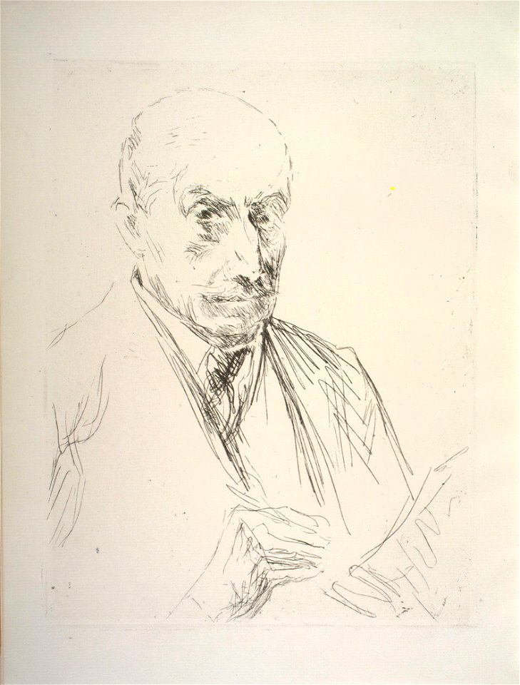 Max Liebermann Selbstbildnis 1922