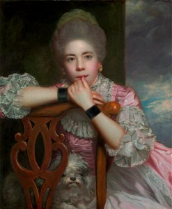 Mrs Abington as Miss Prue in Love for Love, by Joshua Reynolds