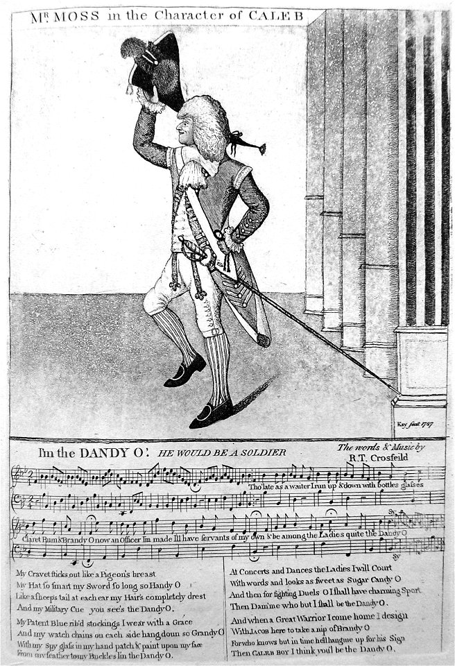 Mr. Moss in the Character of Caleb (BM 1935,0522.13.84)