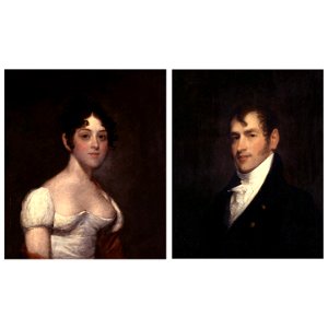 MR. AND MRS. CUMBERLAND DUNGAN WILLIAMS - Gilbert Stuart
