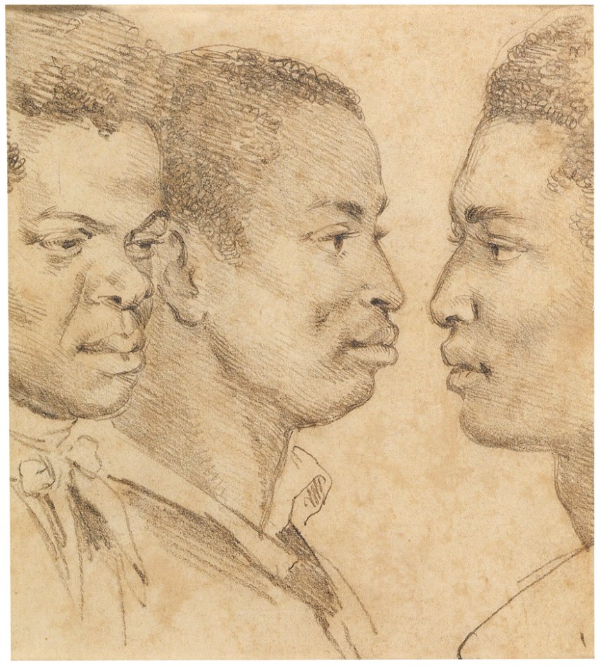 Mr. Samuel’s three slaves, da Coleção Brasiliana Iconográfica