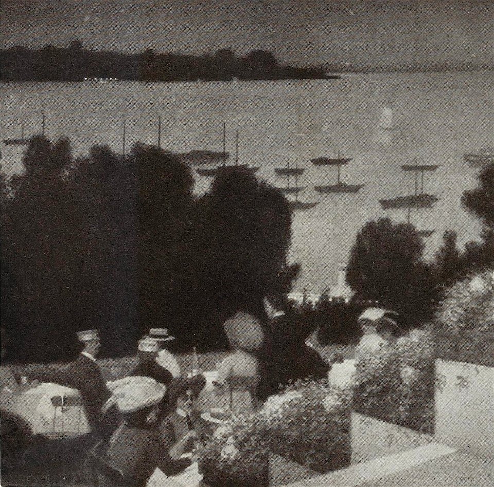 Max Schlichting - Sommerabend am Wannsee