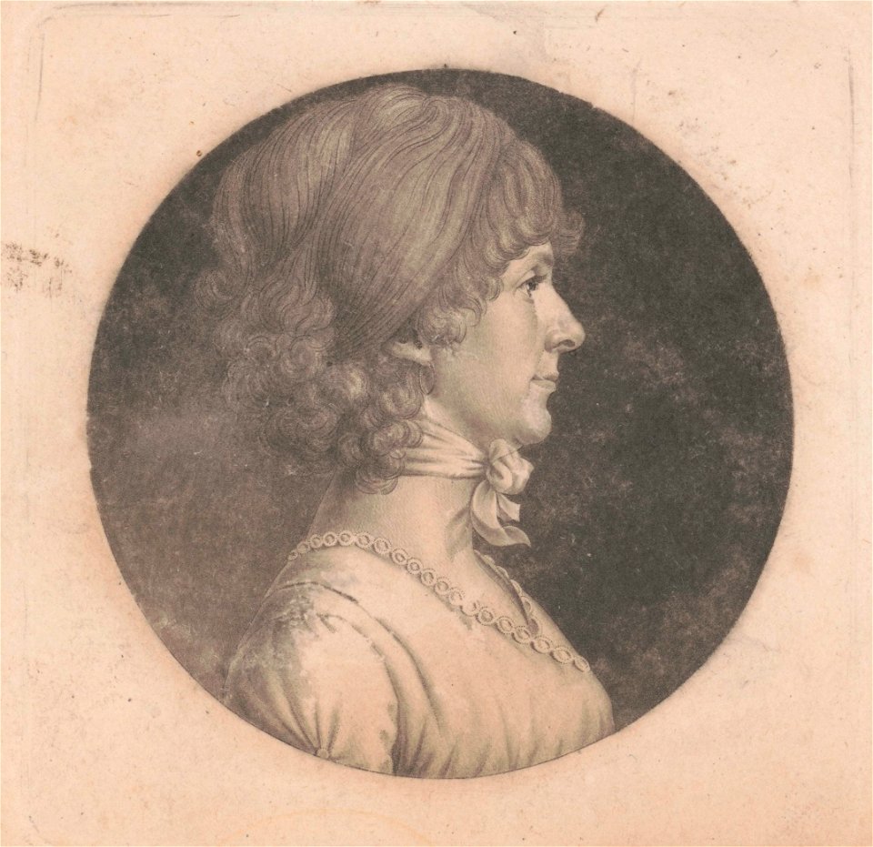 Mrs. David Meade Randolph, head-and-shoulders portrait, right profile LCCN2007677865 (cropped)