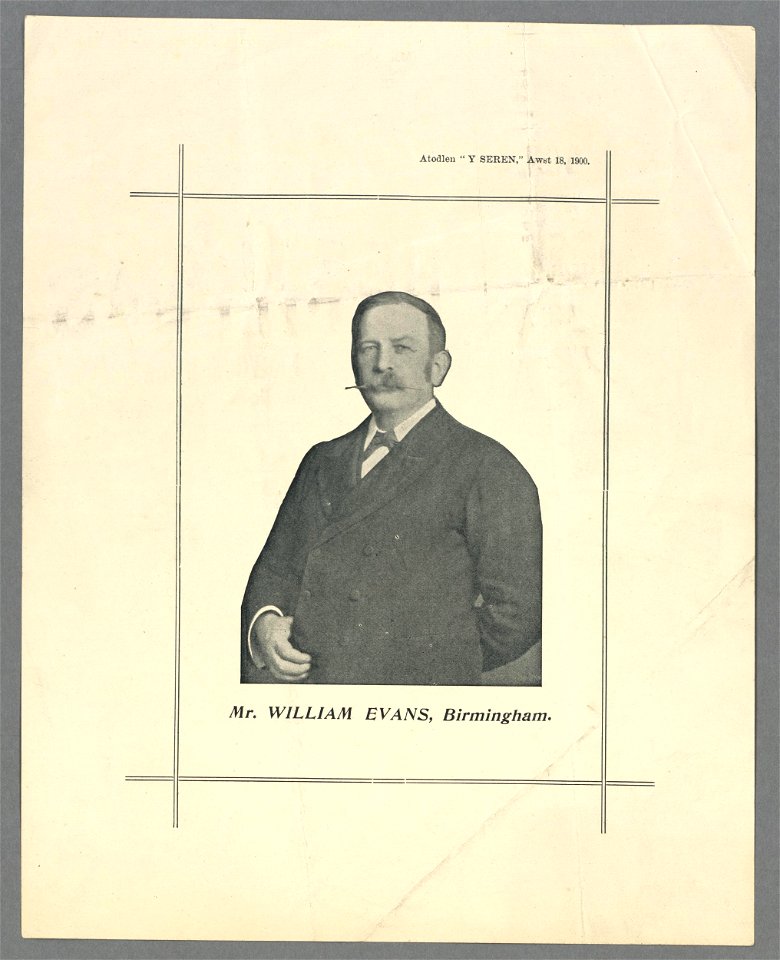 Mr. William Evans, Birmingham (5292111)