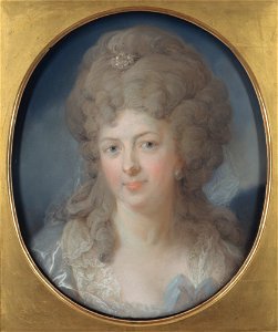Mrs Ann Katarina Hedenberg, née Levin (Carl Gustav Pilo) - Nationalmuseum - 25224
