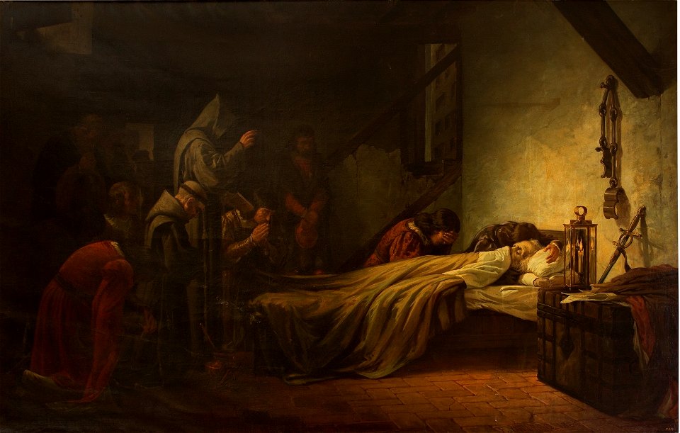 Muerte de Crístóbal Colón (Museo del Prado)