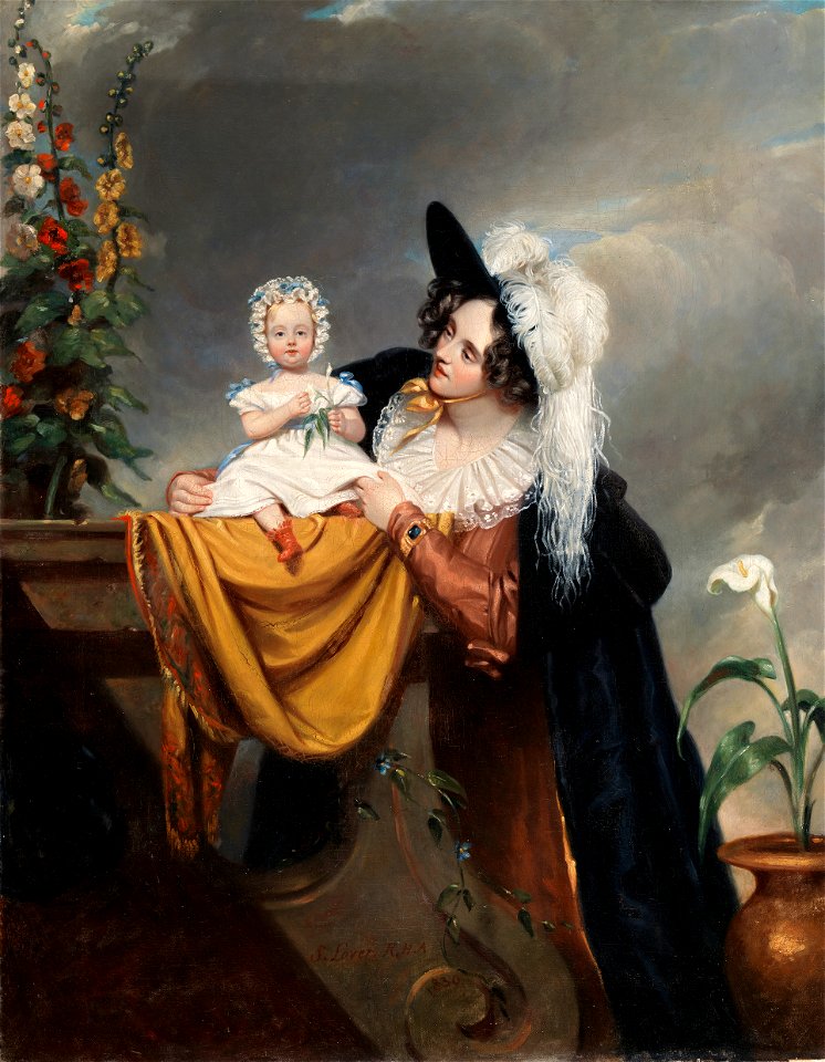 Mrs Lover and her Daughter P3470