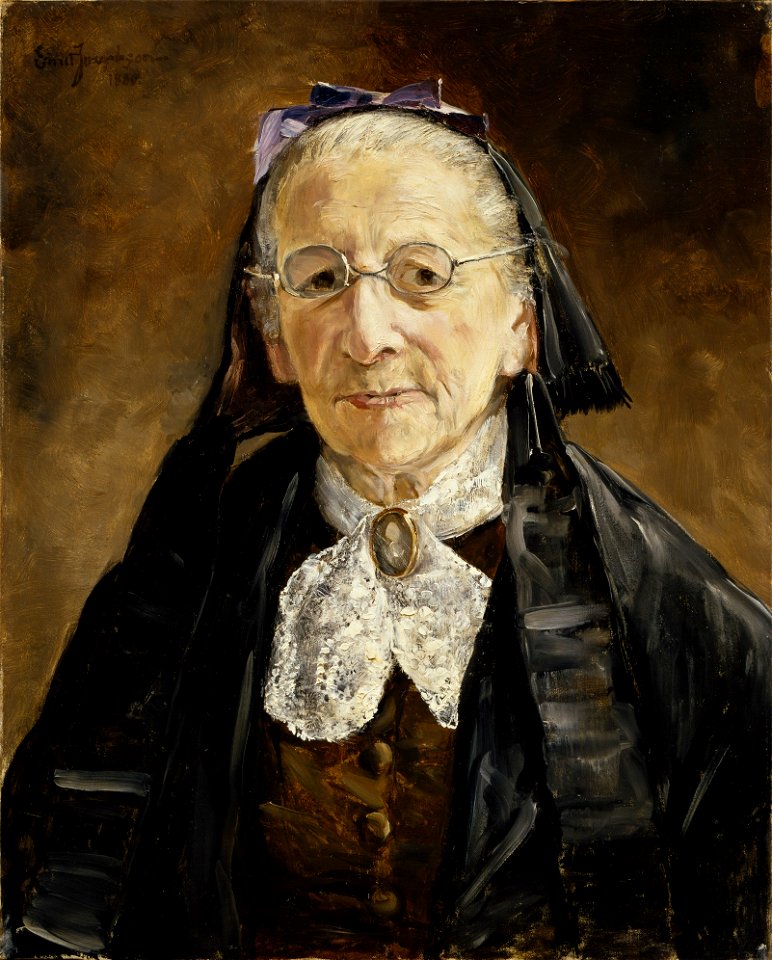 Mrs Hanna Marcus (Ernst Josephson) - Nationalmuseum - 20173