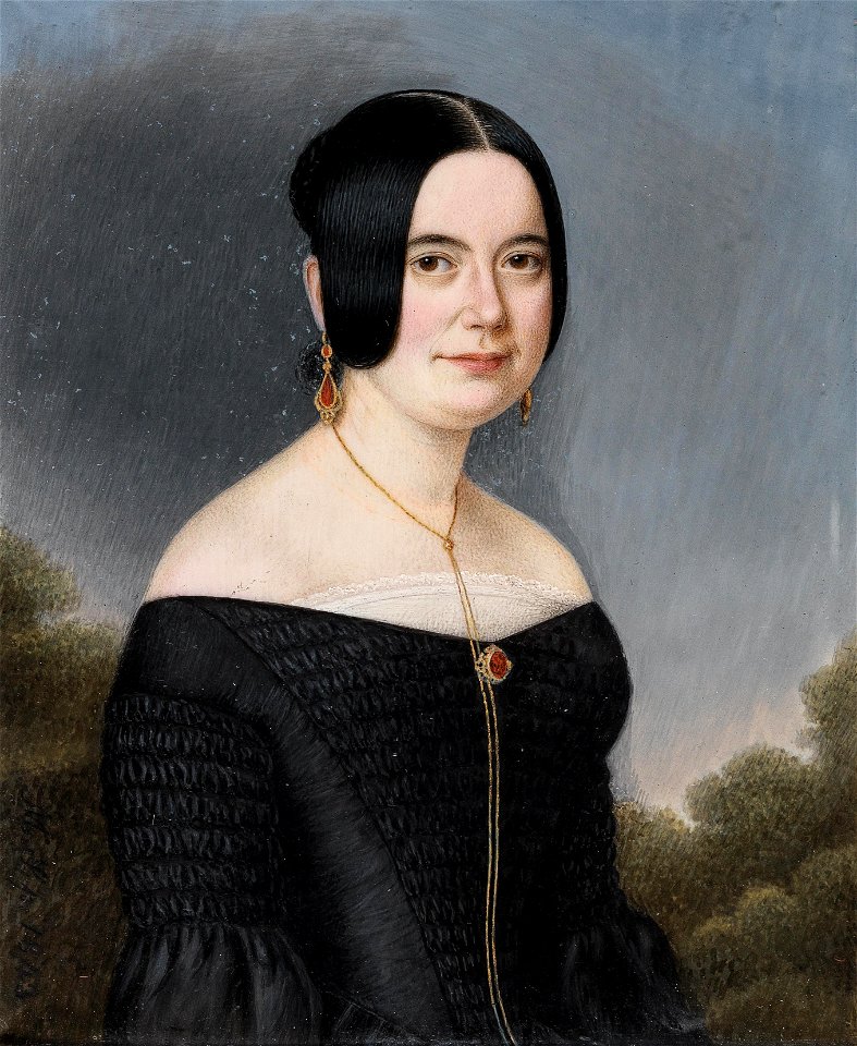 MS 1843 Bildnis einer Dame