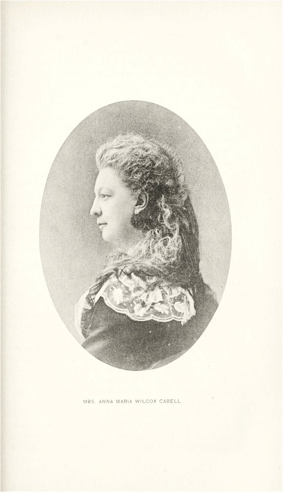 Mrs. Anna Maria Wilcox Cabell