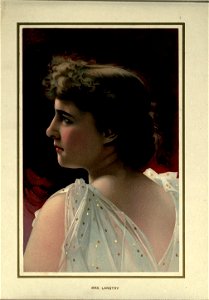 Mrs. Langtry - Costumes of All Nations. W. Duke, Sons & Co