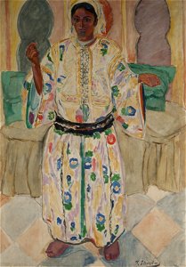 Mujer mora - Francisco Iturrino