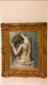 Mujer bañándose Edgar Degas
