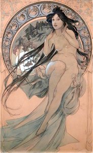 Mucha-LaMusique-étude1898