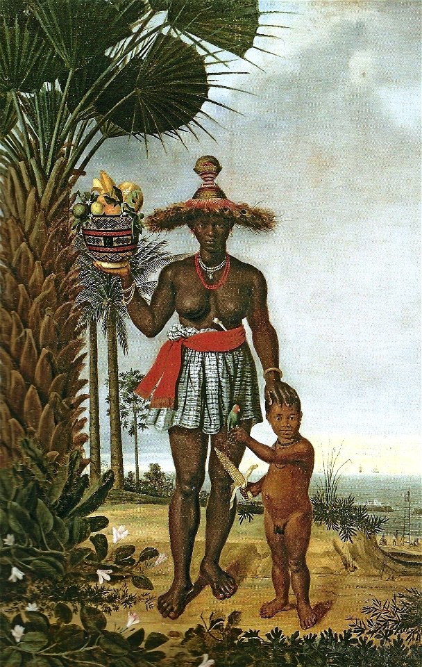 Mulher negra banto