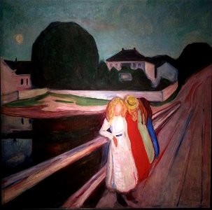 Munch quattro ragazze sul ponte