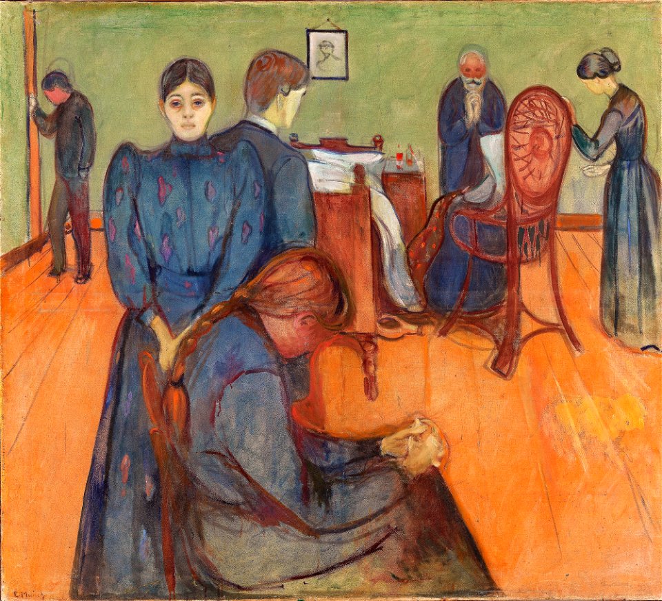 Munch deathSickroom