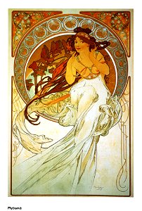 Mucha 3. Free illustration for personal and commercial use.