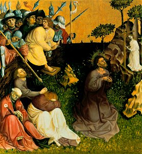 Hans Multscher - Innenseite des Wurzacher Altars (links oben) - Google Art Project